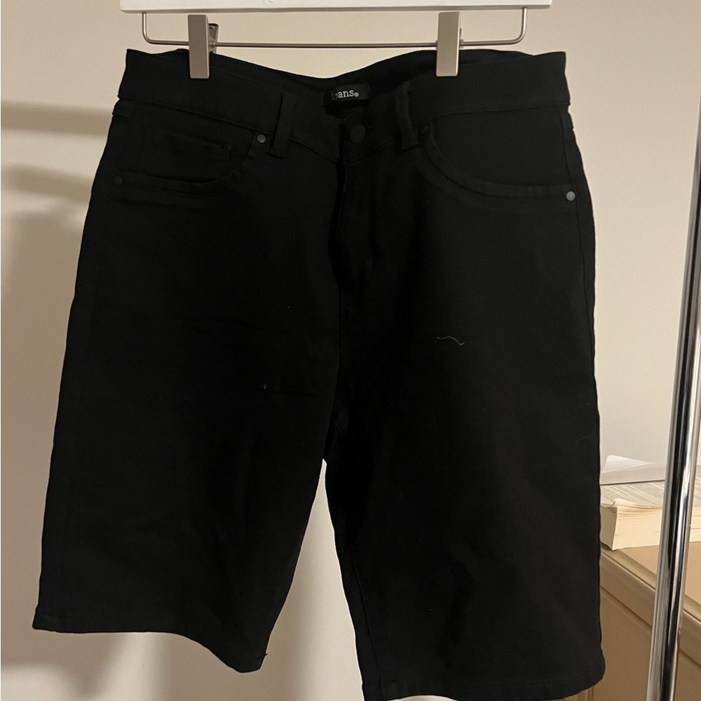 D. Jeans Black Shorts - Size 14